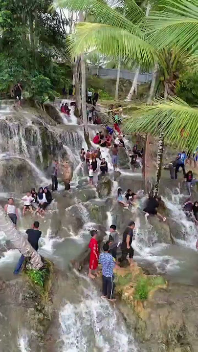 kita sudah bisah parkir di dalam wisata aek sijorni teman ' #tapsel #wisata #viralvideo #travel
