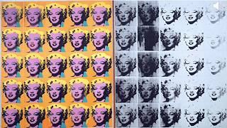 Andy Warhol : Marilyn Diptych, 1962.