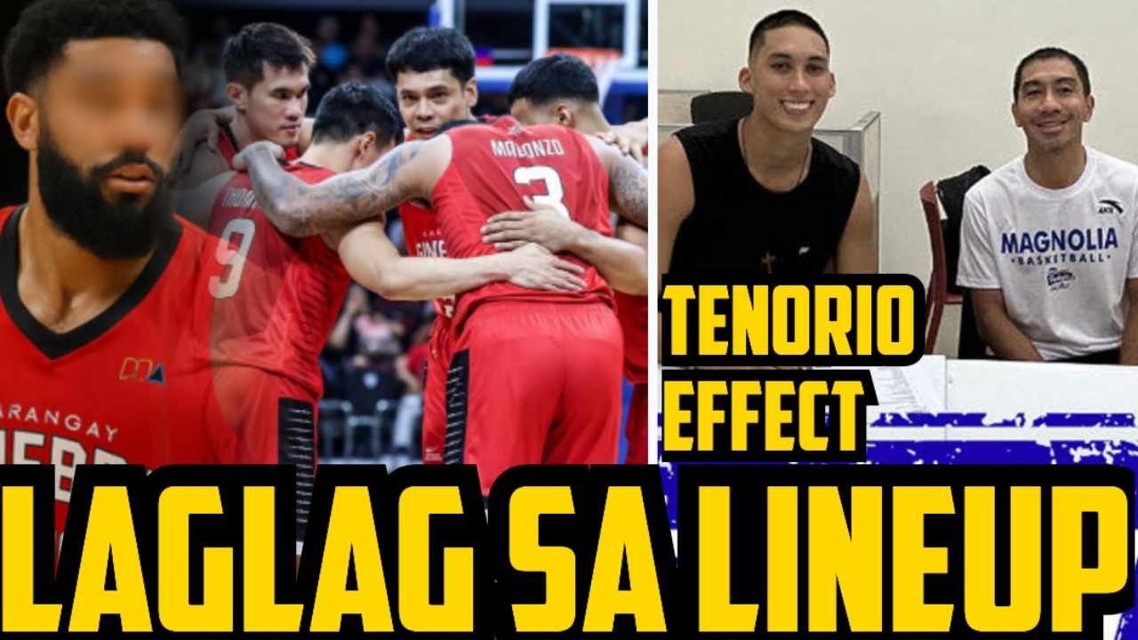 GINEBRA PLAYERS NA LAGLAG SA LINEUP | LA TENORIO EFFECT NAPAPIRMA SI ZAVIER LUCERO