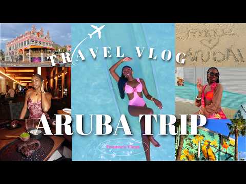 Aruba Vlog✈️🇦🇼|Jet-Skis, Parasailing🪂✨ Baby Beach, 🏝️🩵 Delicious Food!!!🍝🌮😋