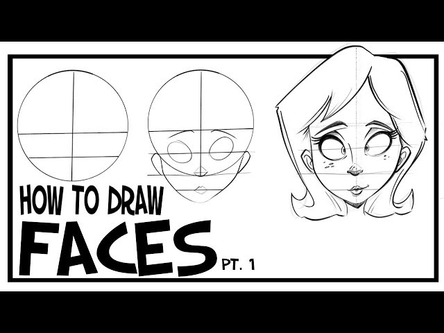 Learn to Draw Cartoons Lesson 1: The Comic Head