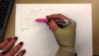 Value Scale/Shading in Pencil