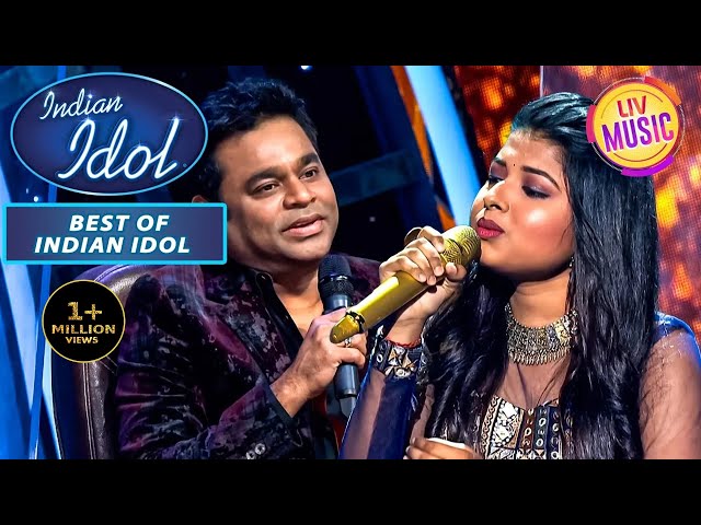 A. R. Rahman के सामने गाना गाते हुए Nervous हुई Arunita | Best Of Indian Idol Season 12 class=