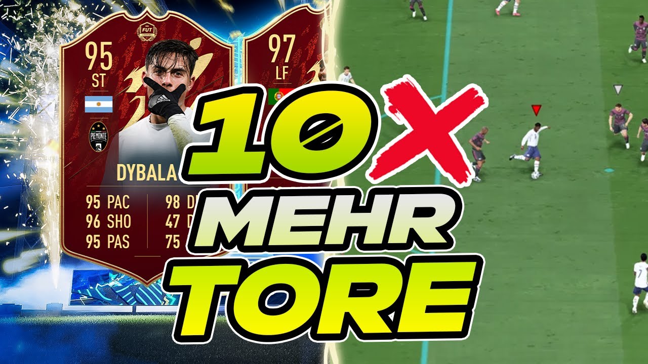 1️⃣0️⃣❌mehr TORE in FIFA 22 🦁 Spieler SCHICKEN, ABSCHLUSS Tipps & SPIELAUFBAU Tricks