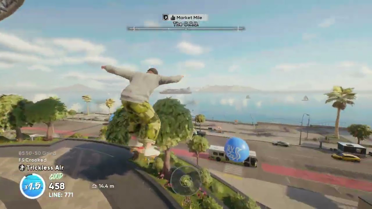 Playing skate with phantom pain