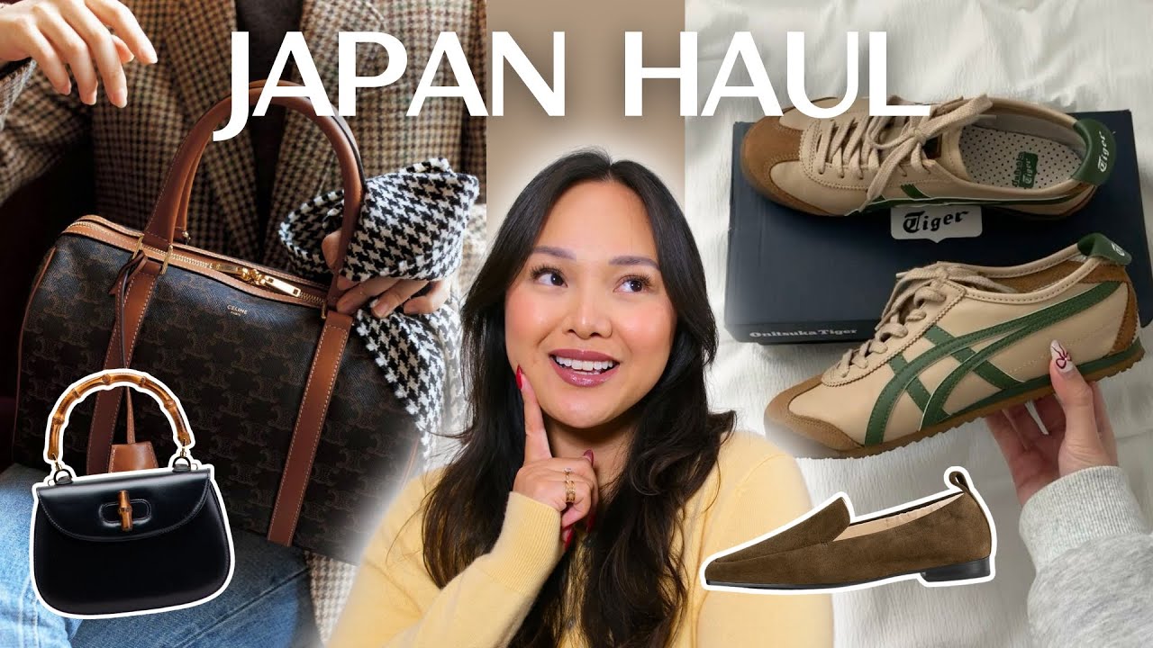 Покупки предметов роскоши + что я купила в Токио, Япония: Celine, винтажный Gucci, Uniqlo и много...