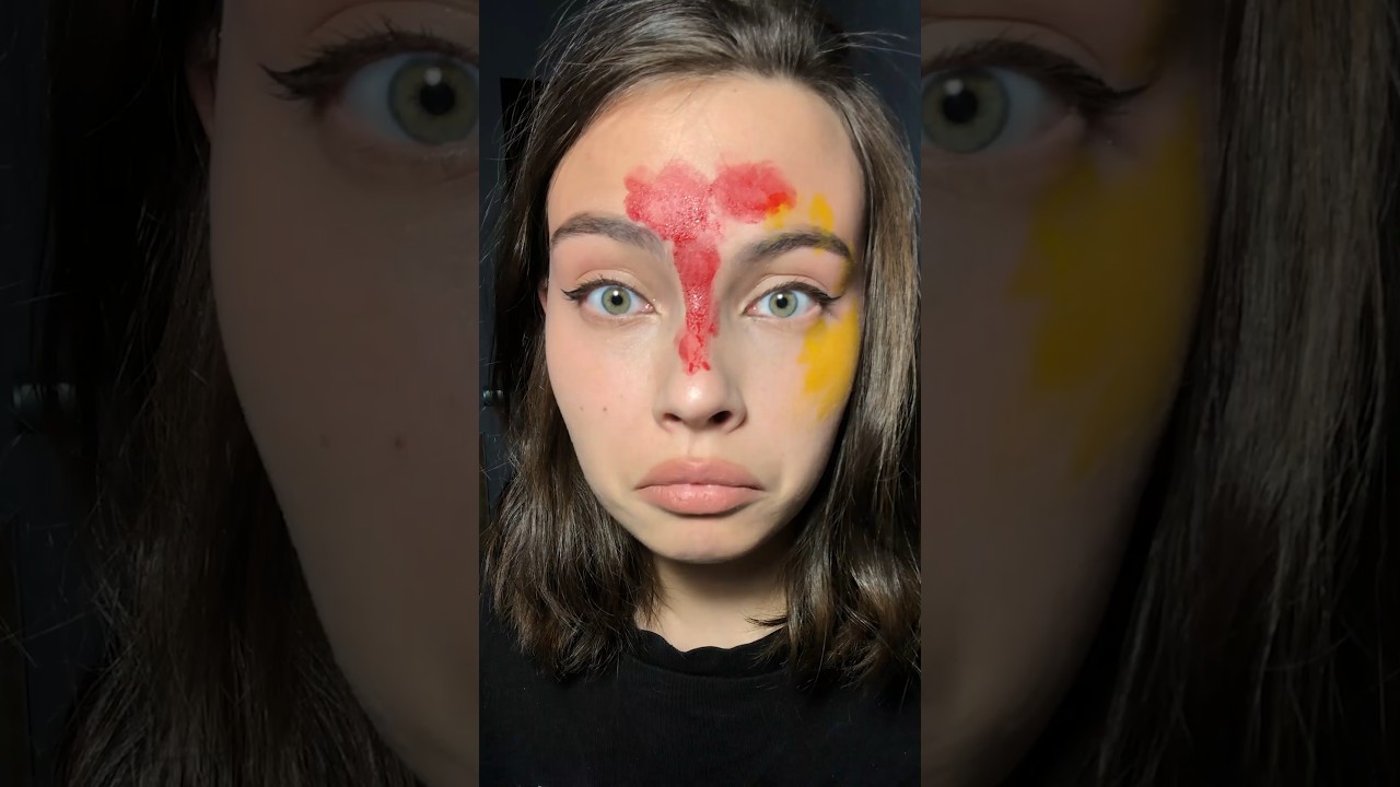 ⁣АСМР 🤡 КРАСОЧНЫЙ макияж от @BarberryASMR #асмр #asmr #треш #whisper