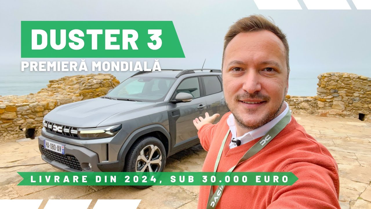 Dacia Duster 3 lansată oficial: primele impresii