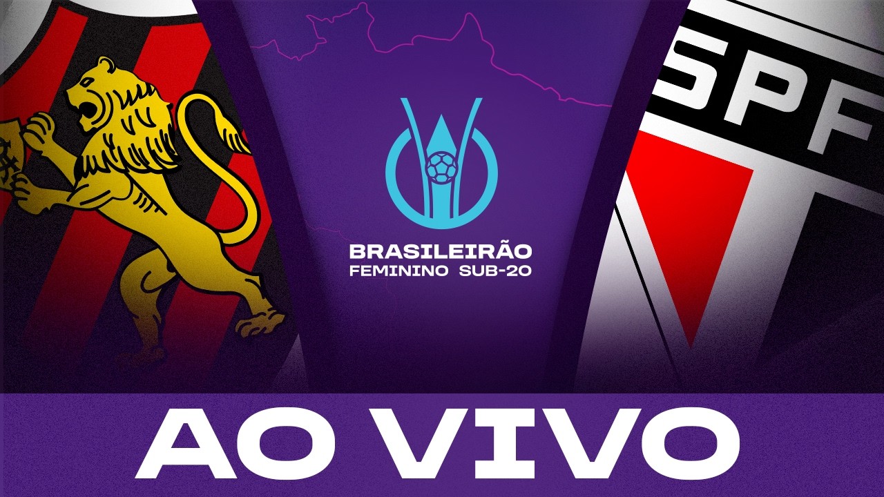 AO VIVO: SPORT x SÃO PAULO | BRASILEIRÃO FEMININO SUB-20 2026 | 1ª RODADA