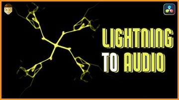 Lightning Audio Effect DaVinci Resolve