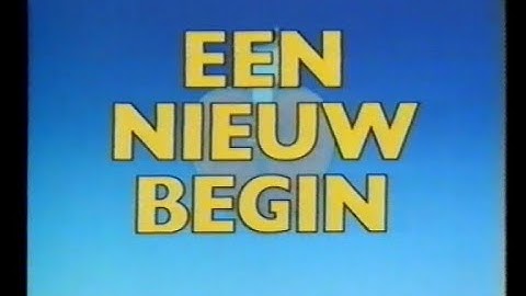 EEN NIEUW BEGIN Nederlandse Hart Stichting m.m.v. Toneelgroep Poefff