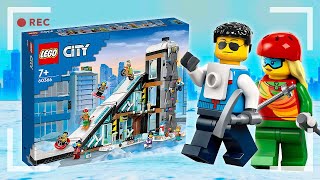 LEGO CITY SKI AND CLIMBING CENTRE - ЛЫЖИ,СКАЛОДРОМ И ПРОЧЕЕ (60366)