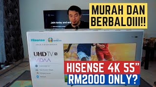 TV KHAS EURO 2020 | hisense tv 55