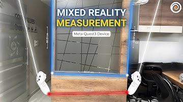 Meta Quest 3 Mixed Reality Measurement App | Unity MR Features Showcase | OpenXR