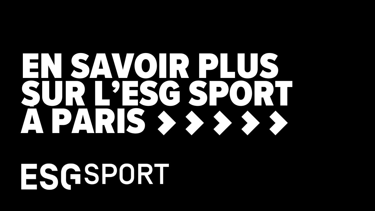 L'ESG Sport, une école de commerce dédiée au sport Business à Paris