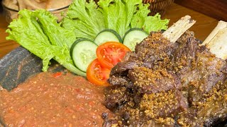 EID AL-ADHA MENU || FRIED BEEF RIBS WITH SHRIMP PASTE SAMBAL !!