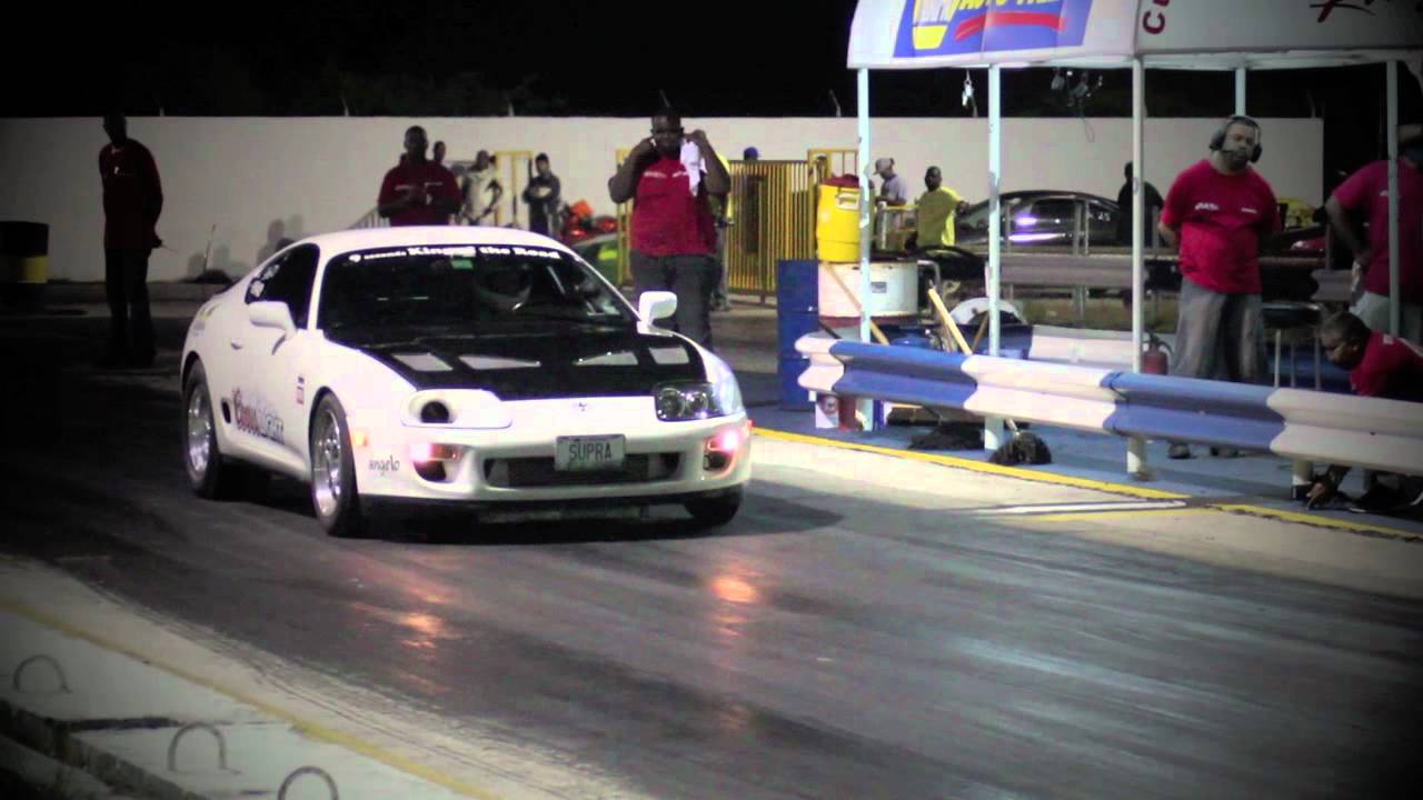 (9.194 @ 154.63MPH) Fastest 6 speed Toyota Supra in the Caribbean Cosa Nostra Supra