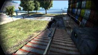 Skate 3 Throwaway-Nollie Back 50-50