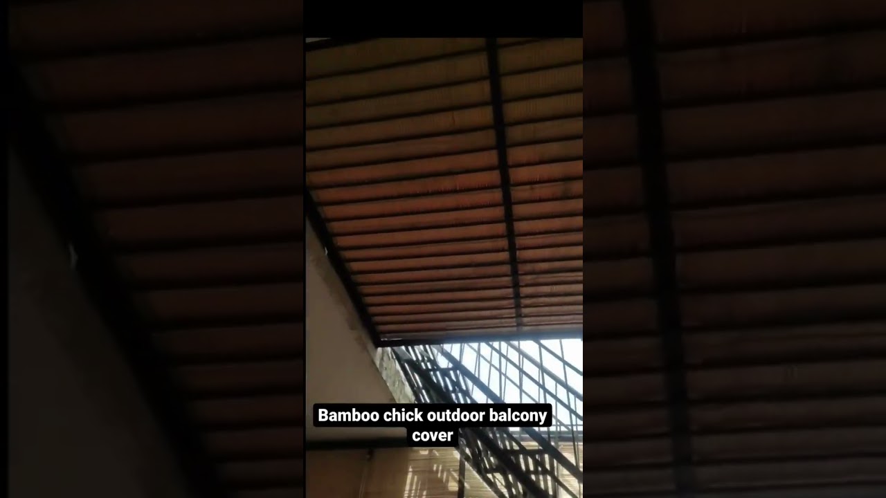 Cover Outdoor Balcony with Bamboo Chick Blinds | RK Handloom Store