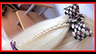 RIBBON BOW HAIR STYLE / HairGlamour Styles /  HAIR STYLES 2017