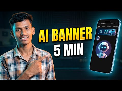 How to Make YouTube Logo and Banner on Mobile in 5 Minutes |  Ai से logo और बैनर बनवाए 