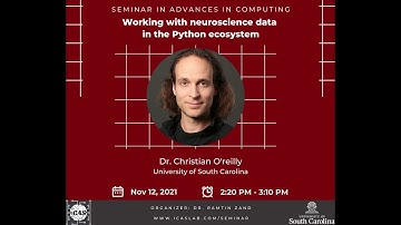 Working with neuroscience data in the Python ecosystem