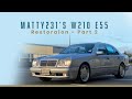 98' W210 E55 AMG Project Part 2 "Back to Factory"