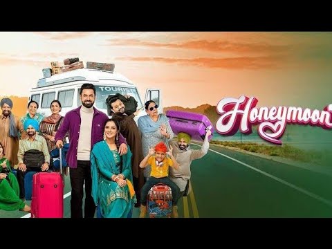 Honeymoon Punjabi movie  Gippy Grewal 2023  latest new Punjabi movie