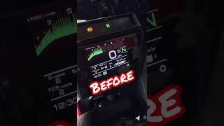 How to change tachometer colour on Yamaha Tracer 9 GT #yamaha #tracer
