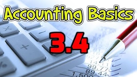 Accounting Basics 3.4: Accrued revenues