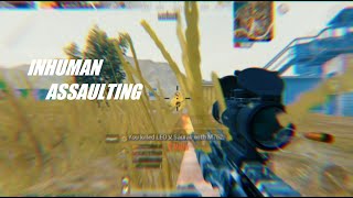 Inhuman Assaulting🖤// SKILLS OR What // Fastest 3 KD Player // AimGod OP