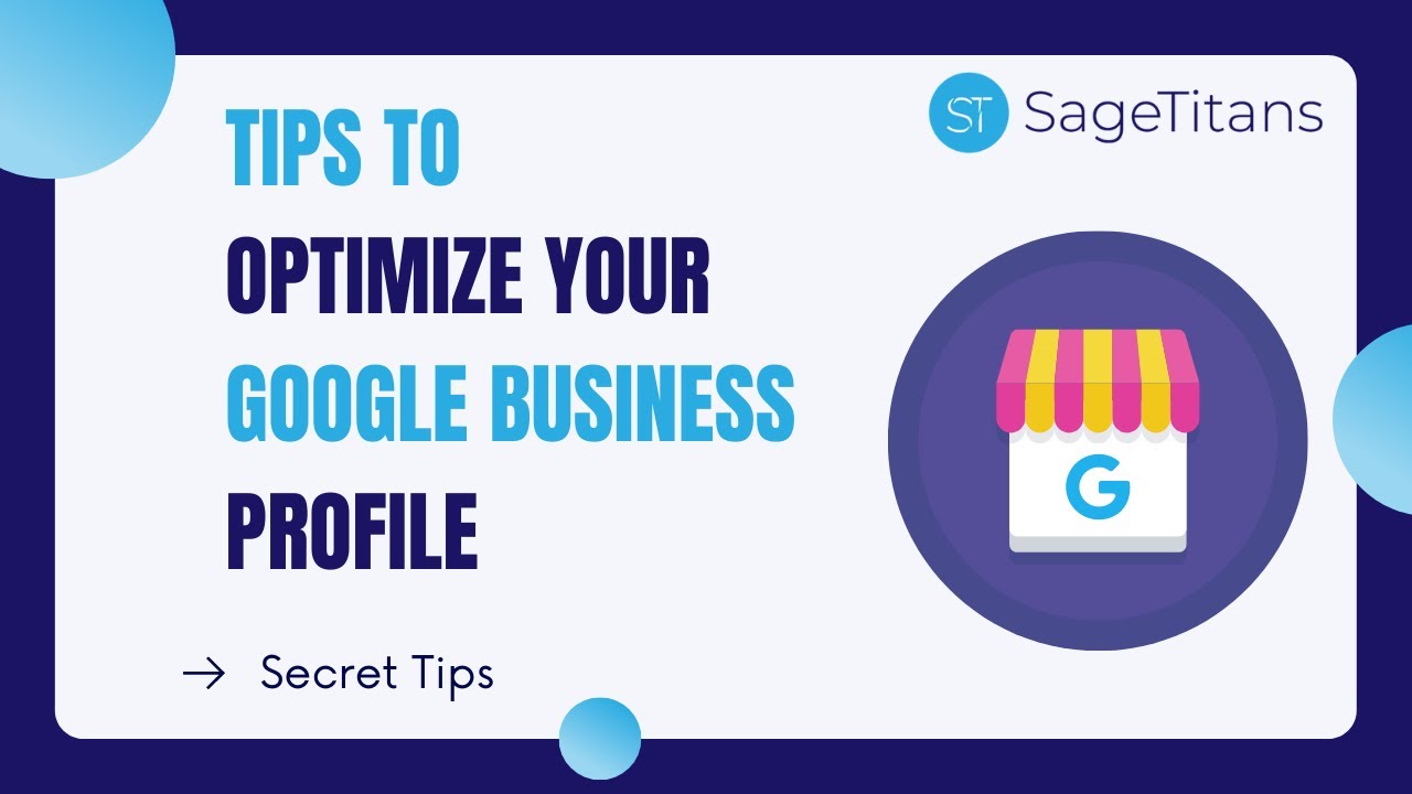 Tips to Optimize your Google Business Profile - YouTube