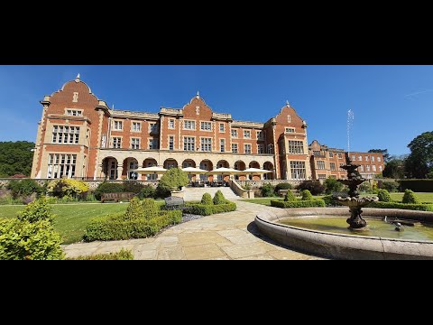 Walking Easthampstead Park Hotel Berkshire England - Here We Go Walks- 4K