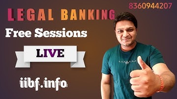 JAIIB LRAB Free Live Sessions - 5 | Legal and Regulatory Aspects of Banking 🔥🔥🔥