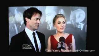 Stephen Moyer and Anna Paquin at Vanity Fair Party