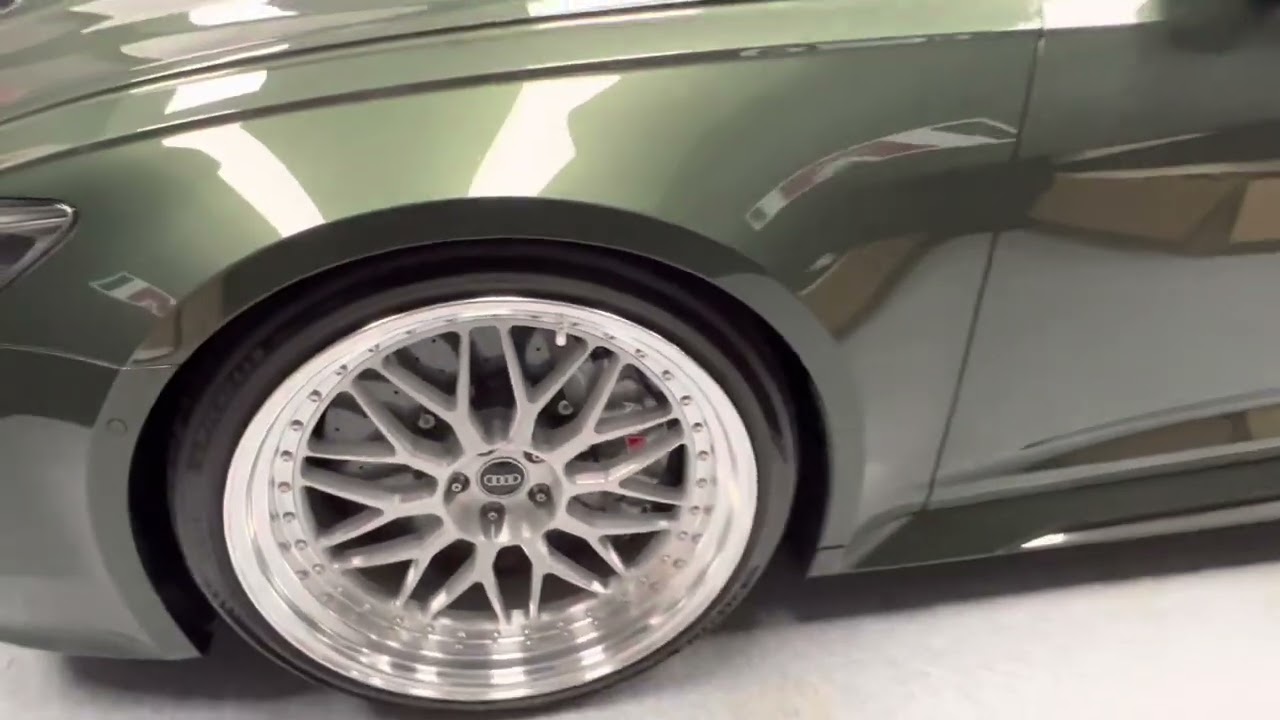 2022 Audi Exclusive Oak Green Metallic on Havana RS6 - for sale walk around video