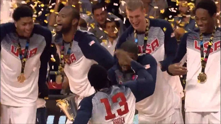 USA Basketball team shmoney Dance