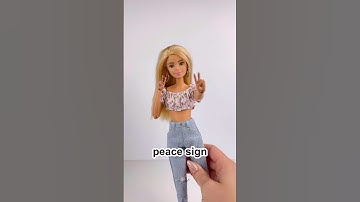 Giving Barbie NEW Hands #shorts #barbie #barbiedoll