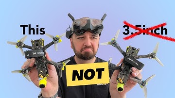 3,5 inch FPV is niet de nieuwe 5 inch freestyle FPV-drone... maar dit is