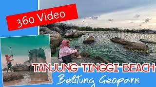 Tanjung Tinggi Beach 360 video Belitung Geopark Virtual Tour Laskar Pelangi Movie Shoot