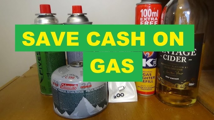 How to save money on camping gas! 