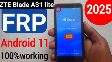 ZTE Blade A31 Lite frp bypass without PC android 11#new method #2025
