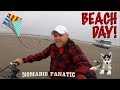 Driving RV On Beach & Dogsitting