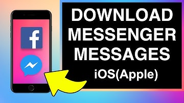 How to download Facebook & Messenger messages and backup | iOS Tutorial