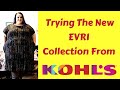 Trying the new Evri Collection at Kohls | Plus Size Try-On
