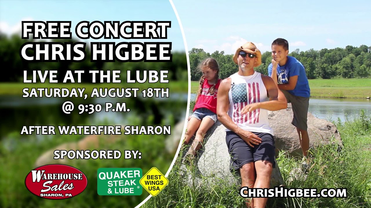 Chris Higbee Aug18th Concert 15HD YouTube