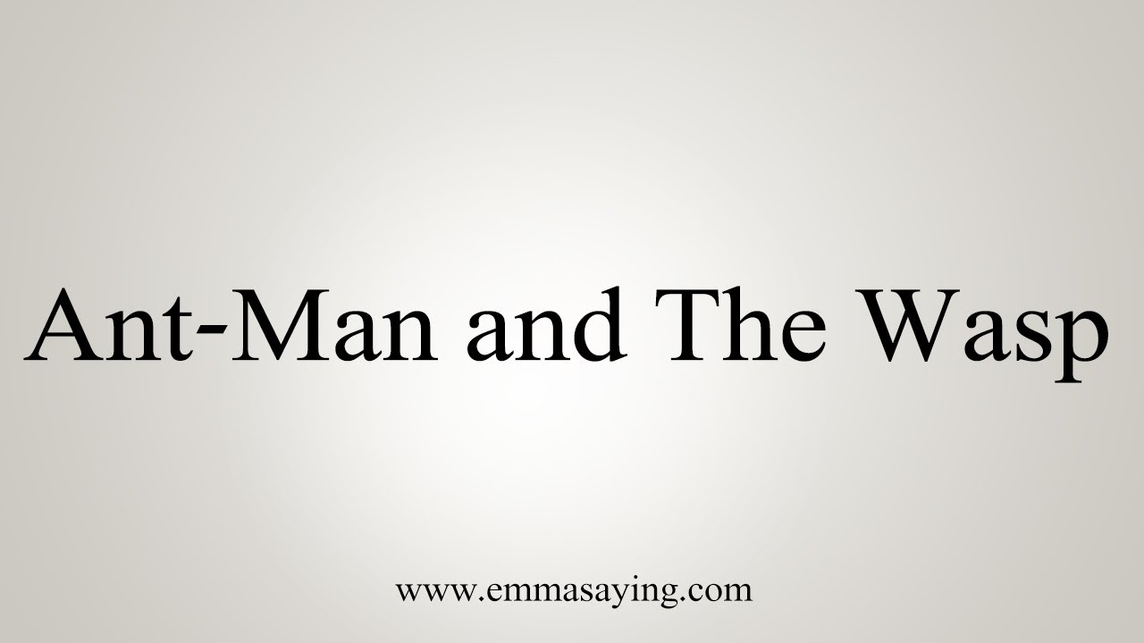 how to say in english jamun How To Say Ant-Man and The Wasp