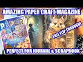 Amazing Paper Craft Magazine for Journaling & Scrapbooking! Full Flip Through!