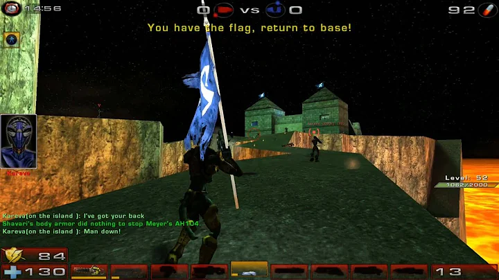 Unreal Tournament 2004 -- CTF - Lava Giant