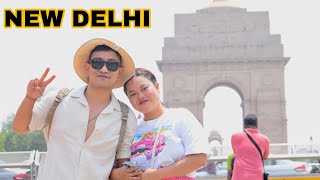 EXPLORING NEW DELHI WITH HER ❤️ FOR THE FIRST TIME / BEST THING TO DO IN DELHI